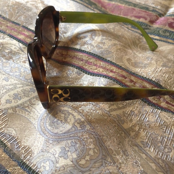 Brand New Coach sunglasses with case etc $85 OBO - Picture 2 of 4